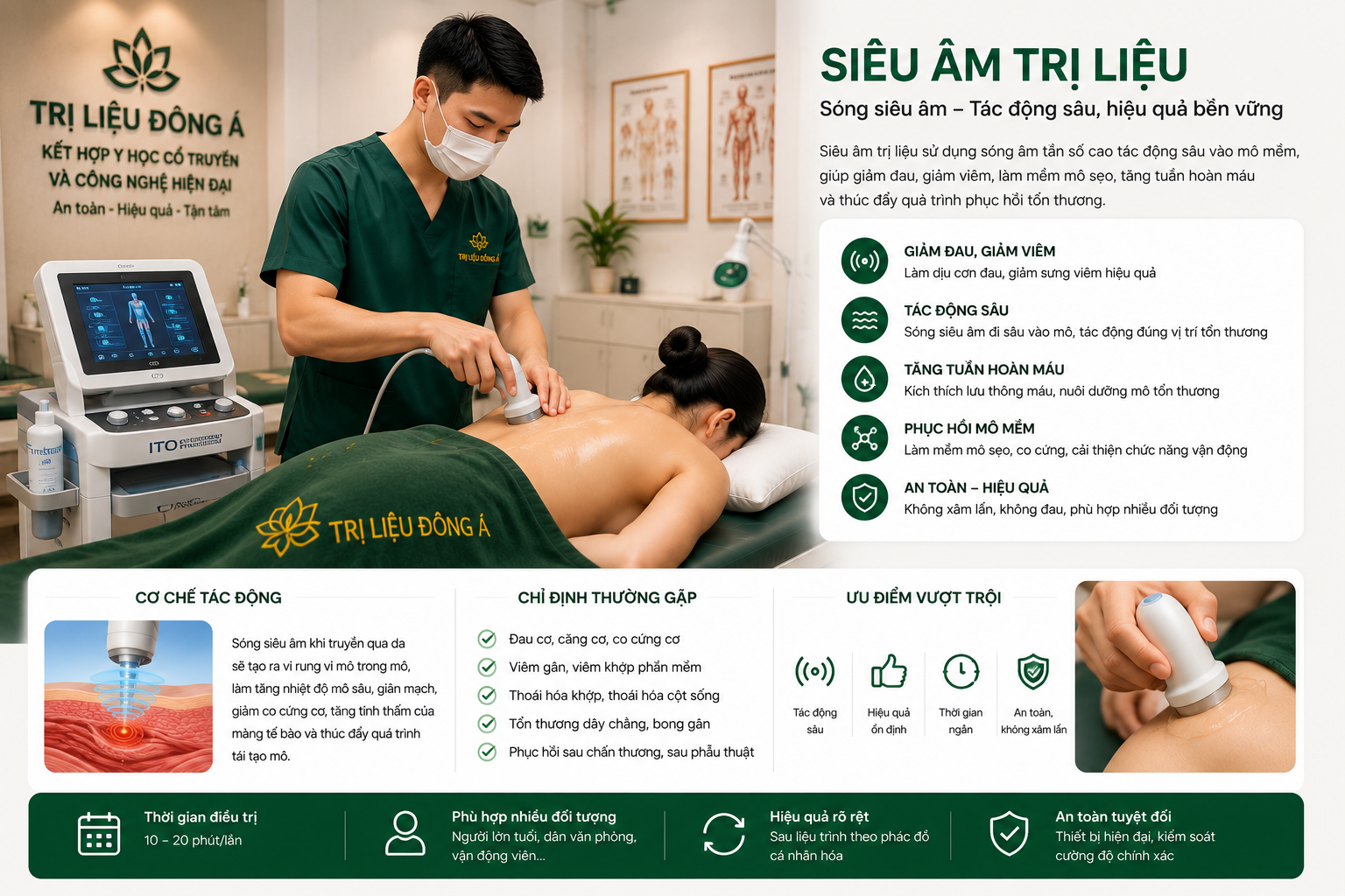 Thiết bị Siêu âm trị liệu